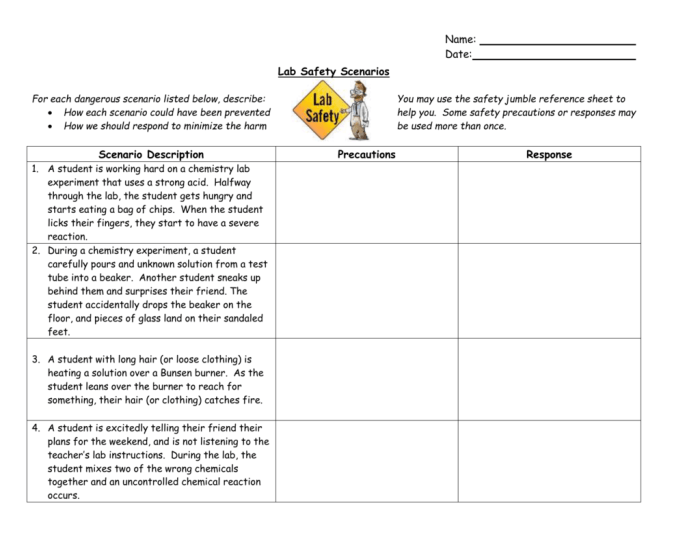 Lab safety on the reef answer key pdf