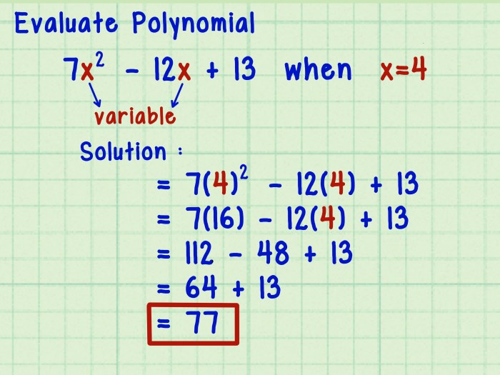 Review of algebraic and numeric expressions