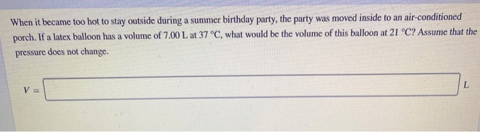 A birthday balloon has a volume of 14.1