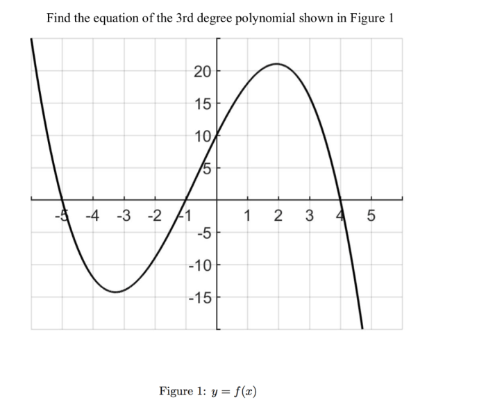 Degree polynomial equation