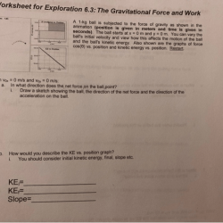 Homework for lab 6 gravitational forces answers