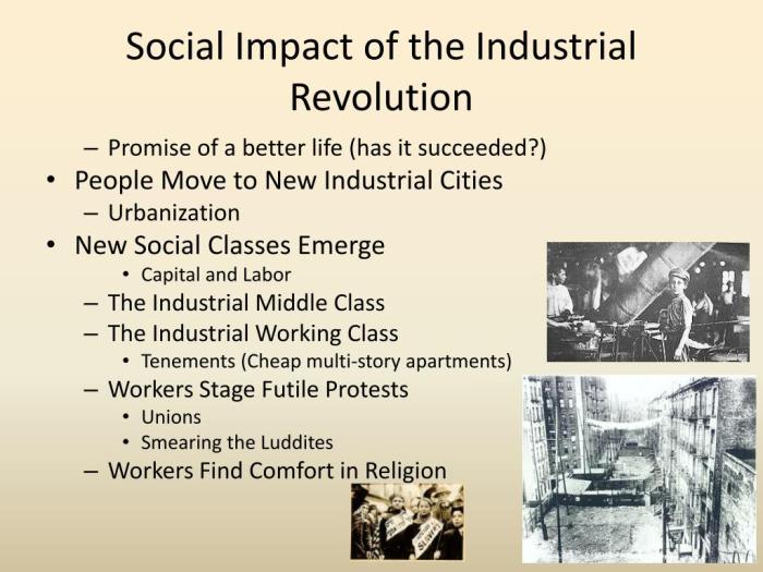 Social continuities of the industrial revolution